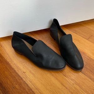 Lucky Brand Soft Suede Black Loafer